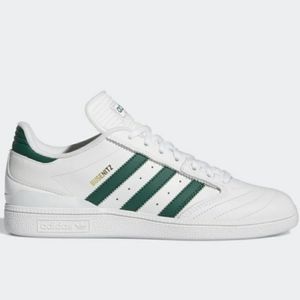 Hardly worn Blue and white Adidas BUSENITZ